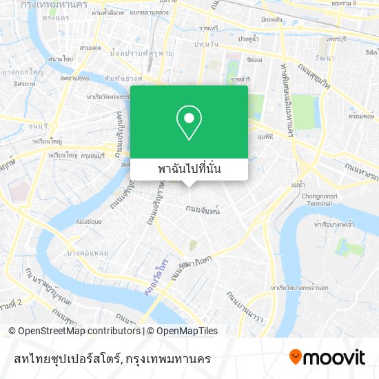 สหไทยซุปเปอร์สโตร์ แผนที่