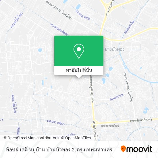 ท็อปส์ เดลี่ หมู่บ้าน บ้านบัวทอง 2 แผนที่