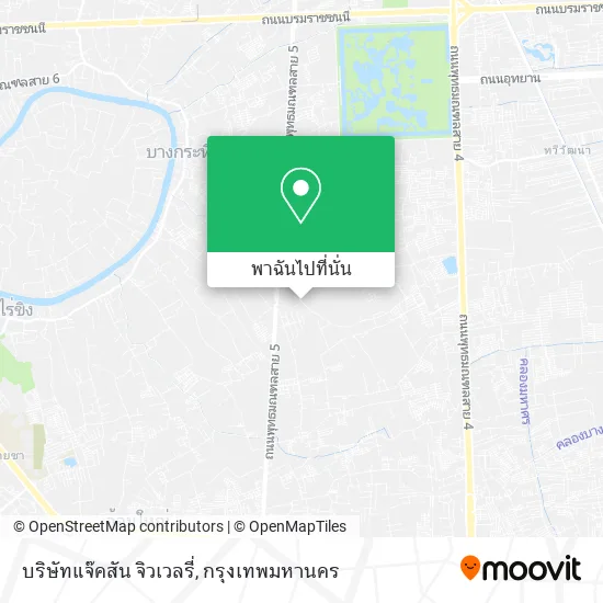 บริษัทแจ๊คสัน จิวเวลรี่ แผนที่
