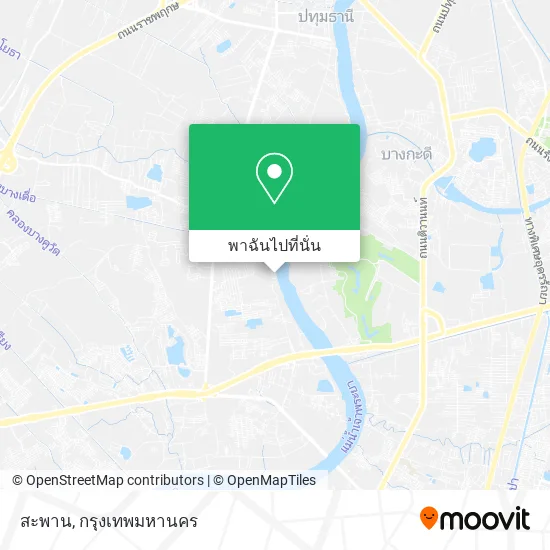 สะพาน แผนที่