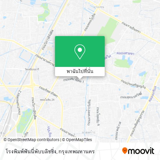 โรงพิมพ์ฟันนี่พับบลิชชิ่ง แผนที่