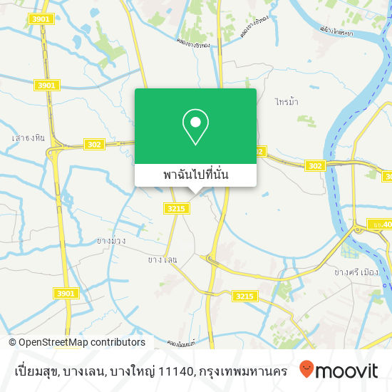 เปี่ยมสุข, บางเลน, บางใหญ่ 11140 แผนที่