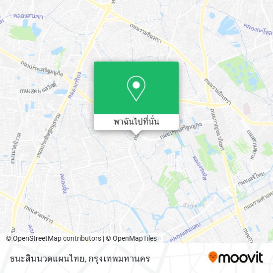 ธนะสินนวดแผนไทย แผนที่