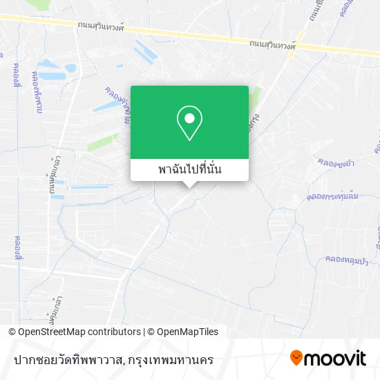 ปากซอยวัดทิพพาวาส แผนที่