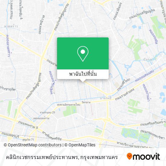 คลินิกเวชกรรมเทพย์ประทานพร แผนที่