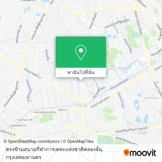 ตรงข้ามสนามกีฬาการเคหะแห่งชาติคลองจั่น แผนที่