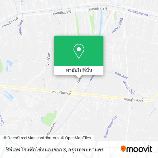 ซีพีเอฟ โรงฟักไข่หนองจอก 3 แผนที่