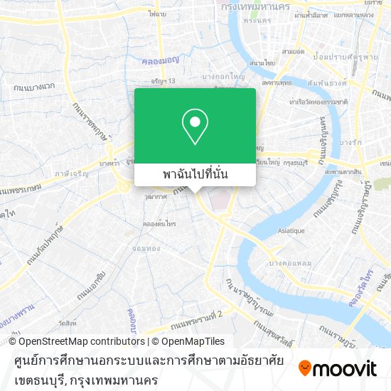 ศูนย์การศึกษานอกระบบและการศึกษาตามอัธยาศัยเขตธนบุรี แผนที่