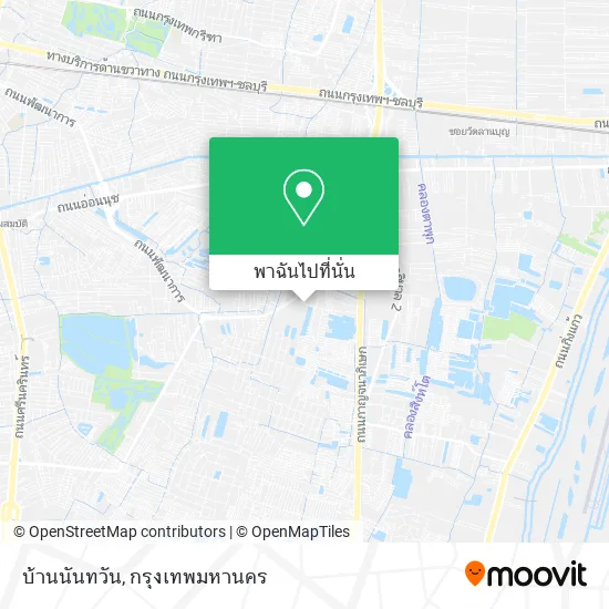 บ้านนันทวัน แผนที่