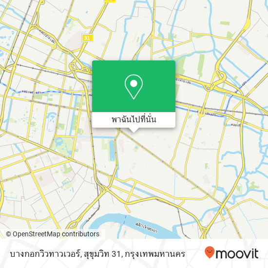 บางกอกวิวทาวเวอร์, สุขุมวิท 31 แผนที่