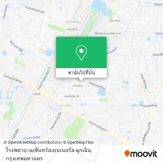 โรงพยาบาลเซ็นทรัลเยนเนอรัล-ฉุกเฉิน แผนที่