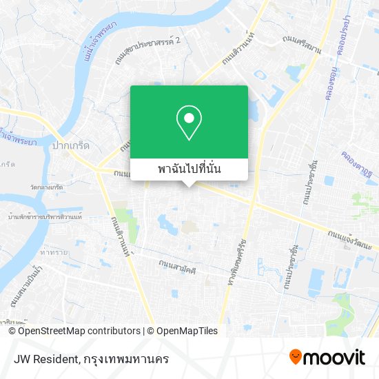 JW Resident แผนที่