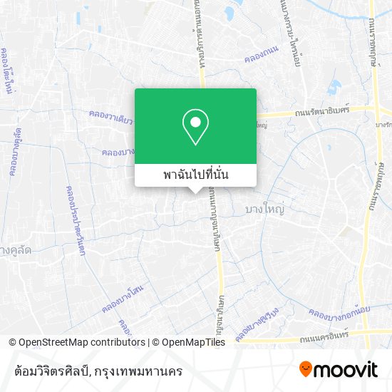 ต้อมวิจิตรศิลป์ แผนที่