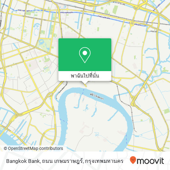 Bangkok Bank, ถนน เกษมราษฎร์ แผนที่