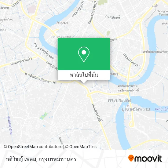ธติวิชญ์ เพลส แผนที่