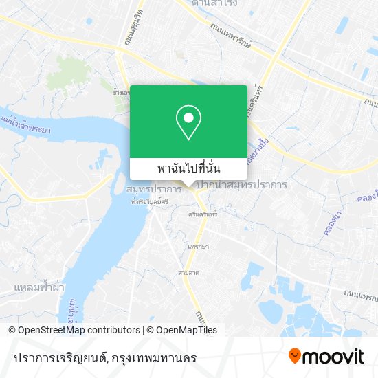 ปราการเจริญยนต์ แผนที่