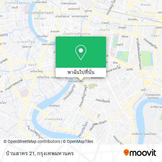 บ้านสาทร 21 แผนที่