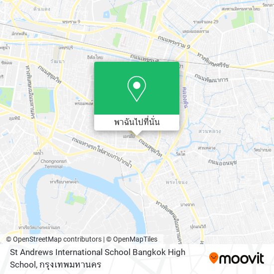 St Andrews International School Bangkok High School แผนที่