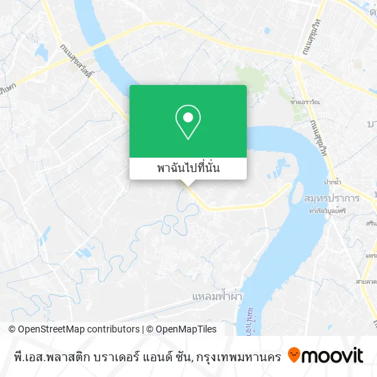 พี.เอส.พลาสติก บราเดอร์ แอนด์ ซัน แผนที่