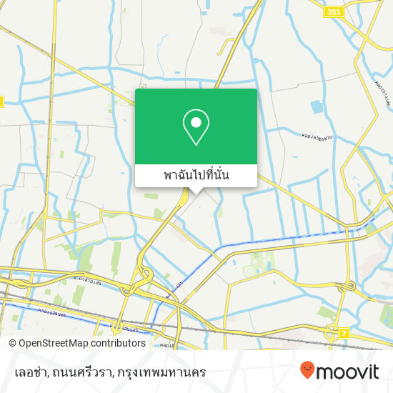 เลอช่า, ถนนศรีวรา แผนที่