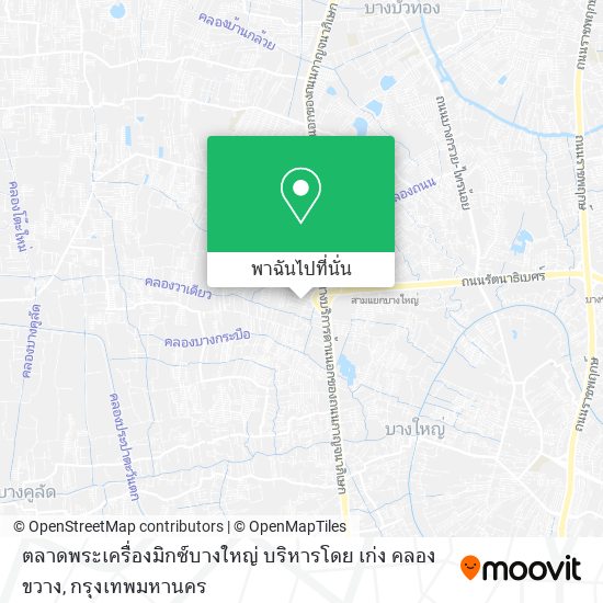 ตลาดพระเครื่องมิกซ์บางใหญ่ บริหารโดย เก่ง คลองขวาง แผนที่