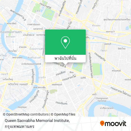 Queen Saovabha Memorial Institute แผนที่