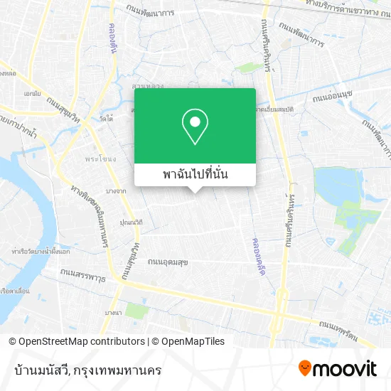 บ้านมนัสวี แผนที่