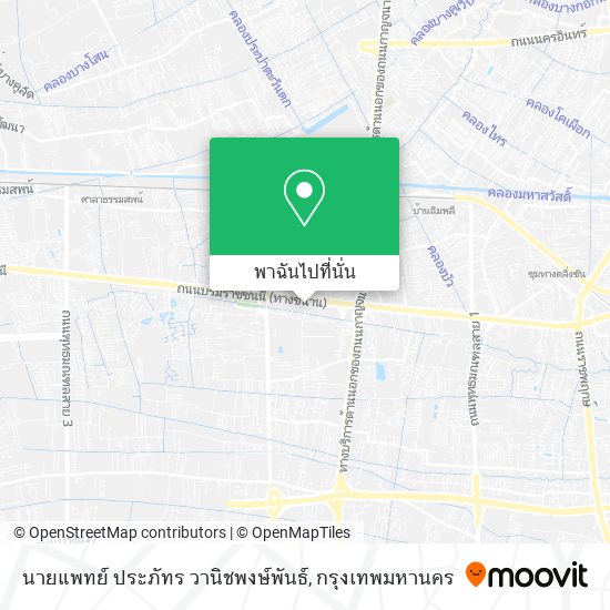 นายแพทย์ ประภัทร วานิชพงษ์พันธ์ แผนที่