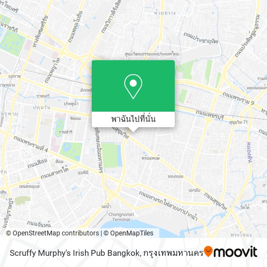 Scruffy Murphy's Irish Pub Bangkok แผนที่