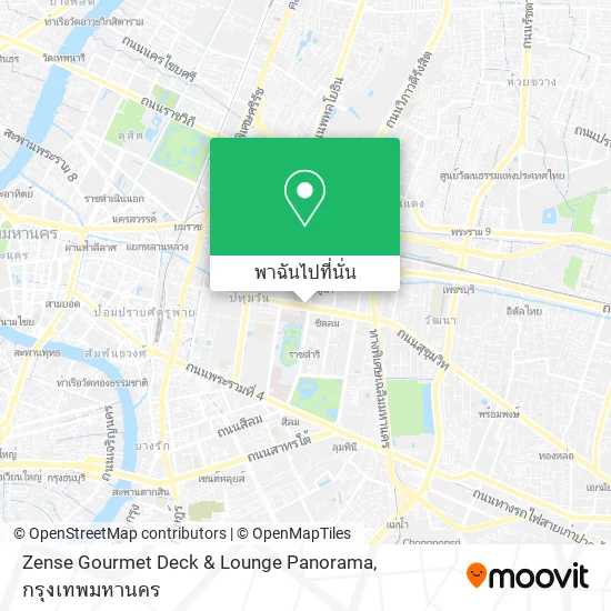 Zense Gourmet Deck & Lounge Panorama แผนที่