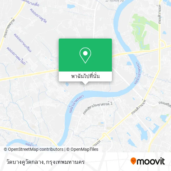 วัดบางคูวัดกลาง แผนที่