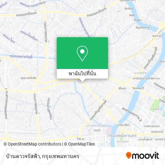 บ้านดาวจรัสฟ้า แผนที่