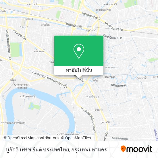 บูกัตติ เฟรท อินต์ ประเทศไทย แผนที่