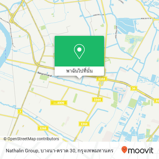 Nathalin Group, บางนา-ตราด 30 แผนที่