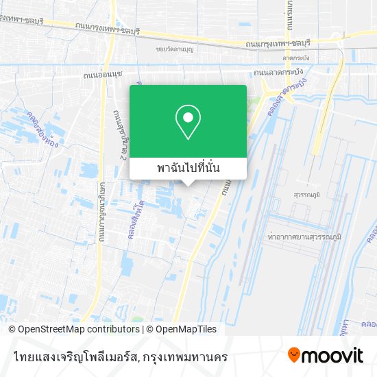 ไทยแสงเจริญโพลีเมอร์ส แผนที่