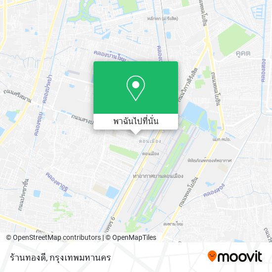 ร้านทองดี แผนที่