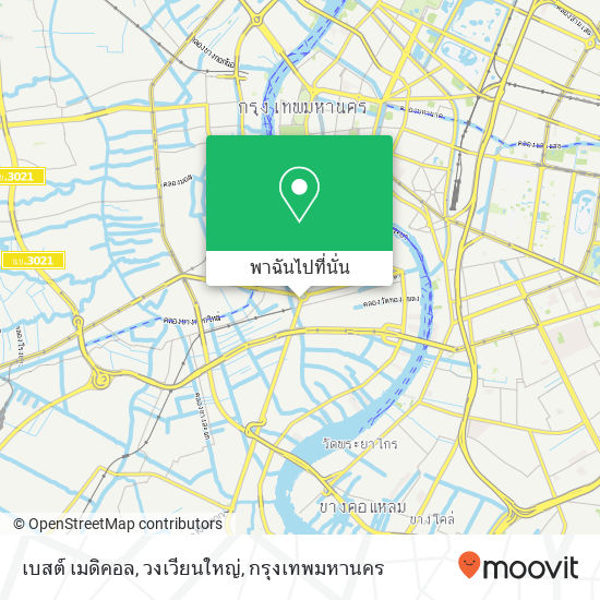 เบสต์ เมดิคอล, วงเวียนใหญ่ แผนที่