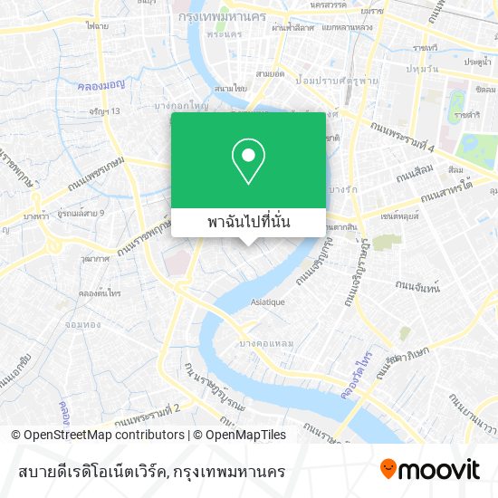 สบายดีเรดิโอเน็ตเวิร์ค แผนที่