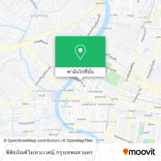 พิพิธภัณฑ์วังเทวะเวศม์ แผนที่