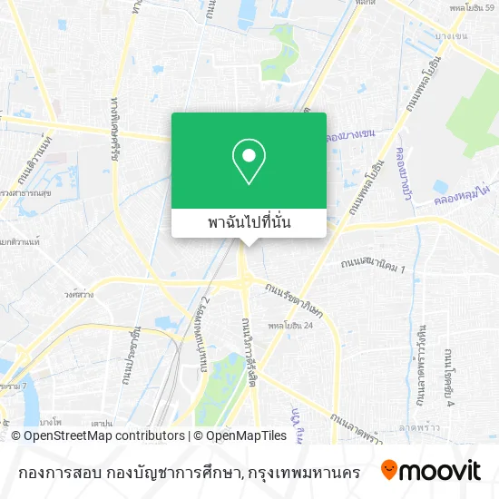 กองการสอบ กองบัญชาการศึกษา แผนที่