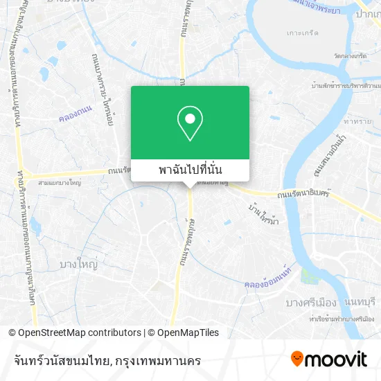 จันทร์วนัสขนมไทย แผนที่