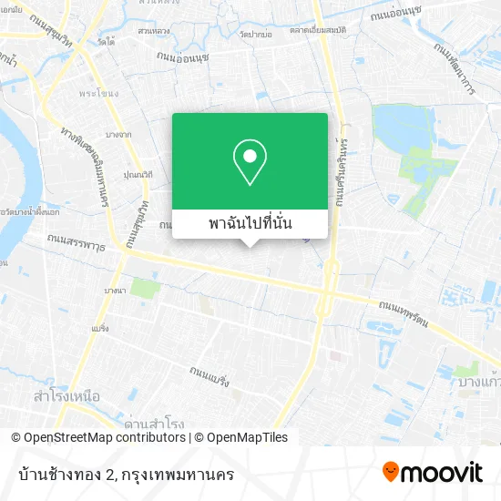 บ้านช้างทอง 2 แผนที่