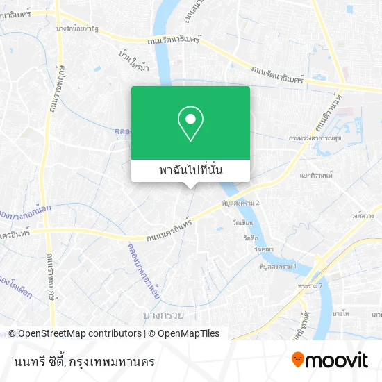 นนทรี ซิตี้ แผนที่