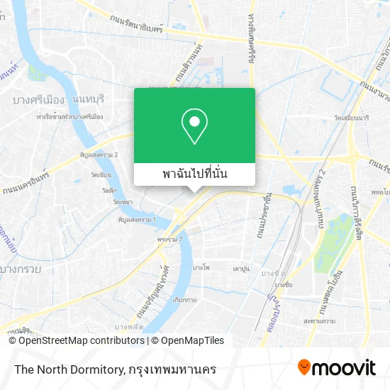 The North Dormitory แผนที่