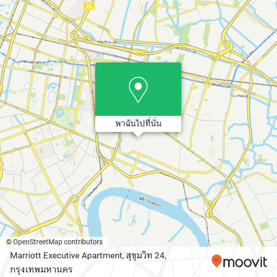 Marriott Executive Apartment, สุขุมวิท 24 แผนที่