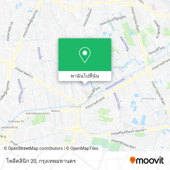 โพลีคลินิก 20 แผนที่