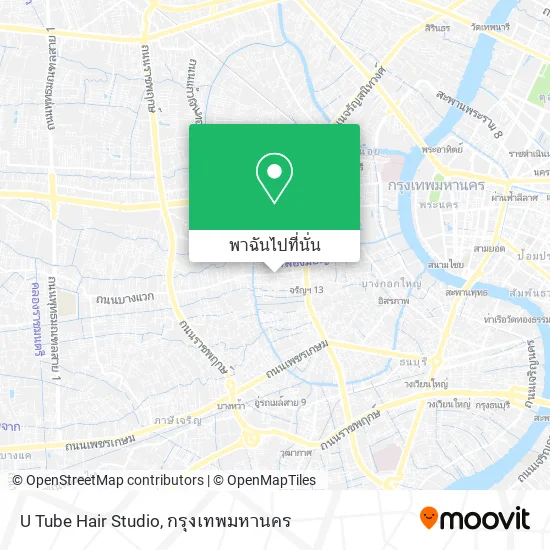 U Tube Hair Studio แผนที่