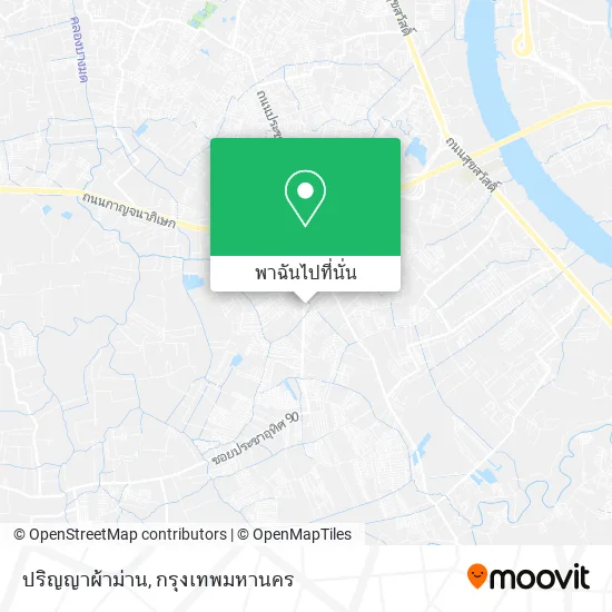 ปริญญาผ้าม่าน แผนที่
