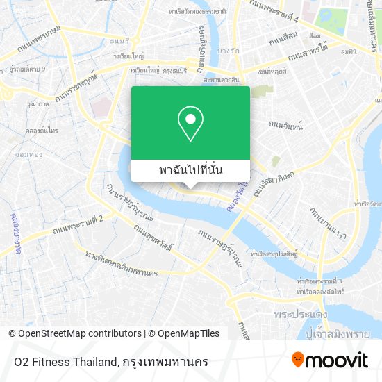 O2 Fitness Thailand แผนที่