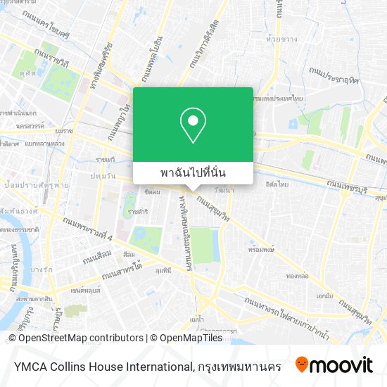 YMCA Collins House International แผนที่